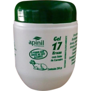 Gel Massageador 17 ERVAS apinil 250g